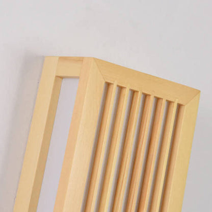 Yorven Modern Wall Sconce Lighting Natural Wood Warm LED Design