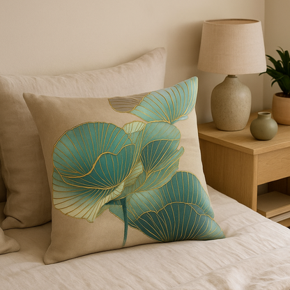 Jasor Floral Sofa Cushion Covers – Artistic Design for Elegant Home Decor