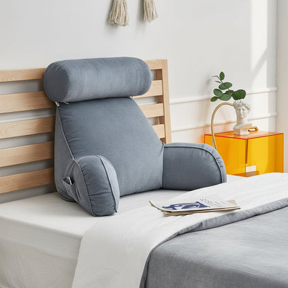 Nerava Backrest Cushion with Adjustable Neck Support for Relaxation