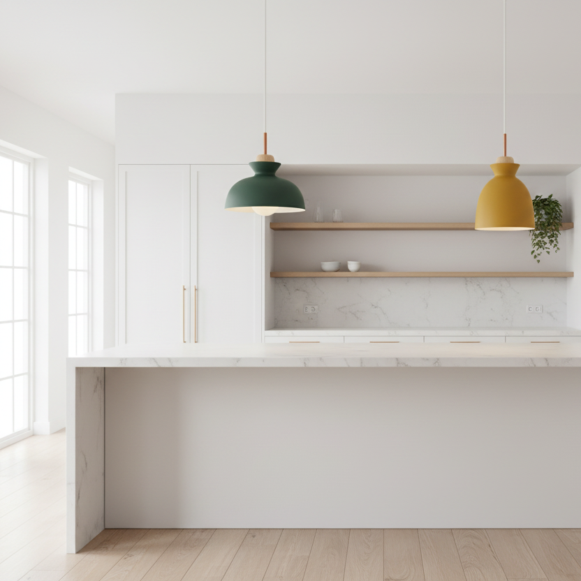 Gora Modern Kitchen Pendant Light – Adjustable Metal Design for Stylish Interiors