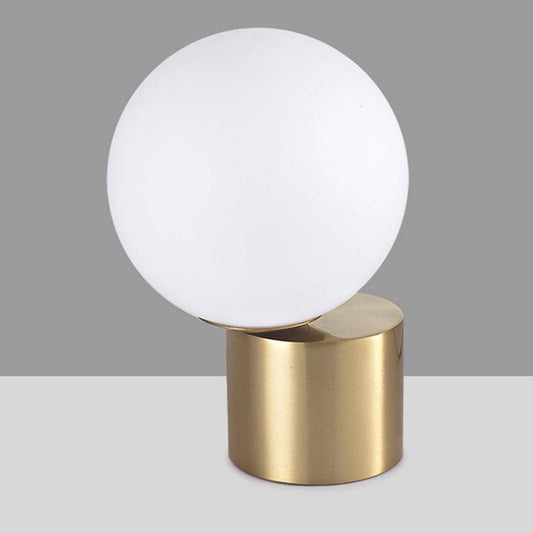 Morissa Modern Bedroom Glass Table Lamp – Soft Ambient Lighting for Cozy Spaces
