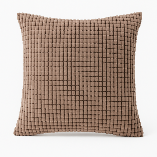 Kari Corduroy Cushion Cover – Textured Polyester for Stylish Home Decor