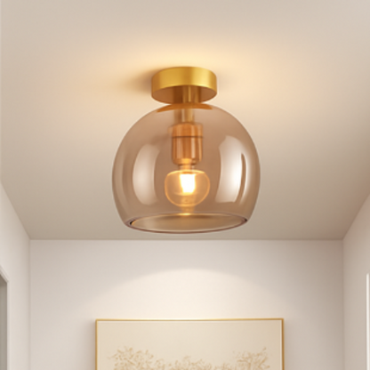 Selora Modern LED Glass Ceiling Light Fixture for Elegant Interiors