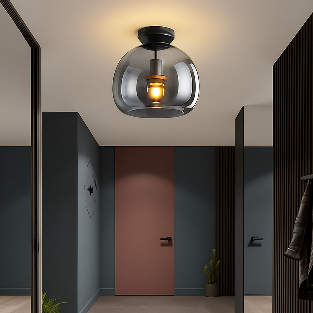 Selora Modern LED Glass Ceiling Light Fixture for Elegant Interiors