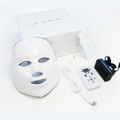 Liora Women's LED Face Mask – 7-Color Light Therapy for Skin Rejuvenation 0