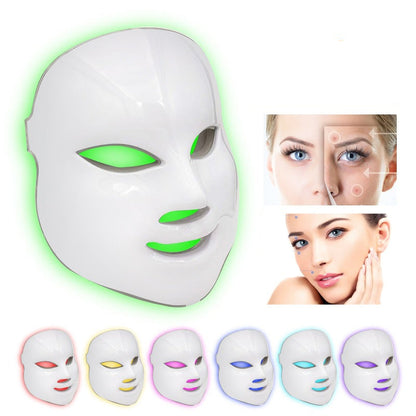 Liora Women's LED Face Mask – 7-Color Light Therapy for Skin Rejuvenation 1