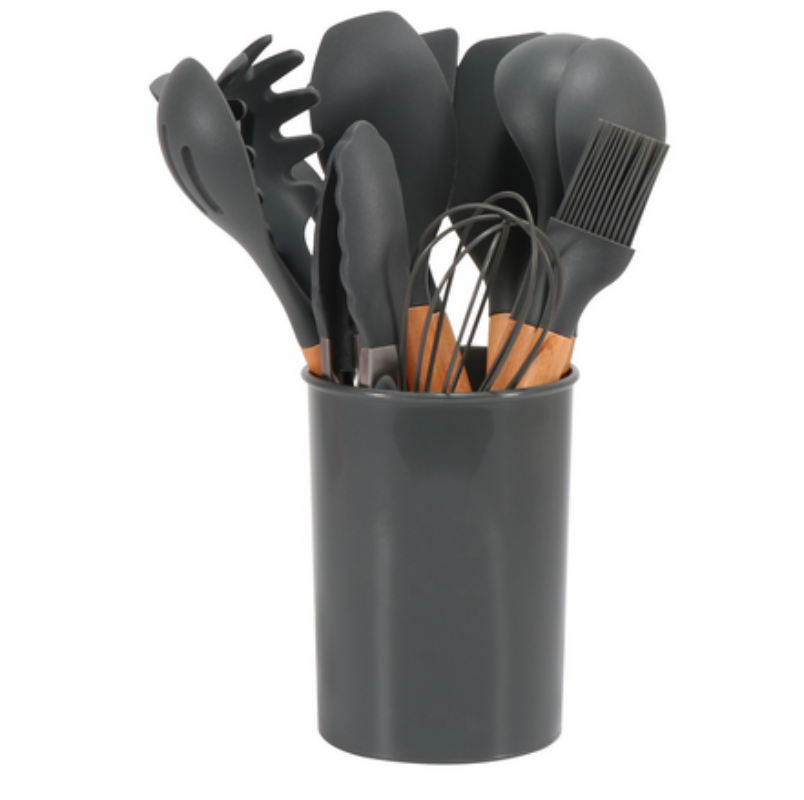 Virella Silicone Cooking Utensils Set – Eco-Friendly, Heat-Resistant Tools for Daily Cooking