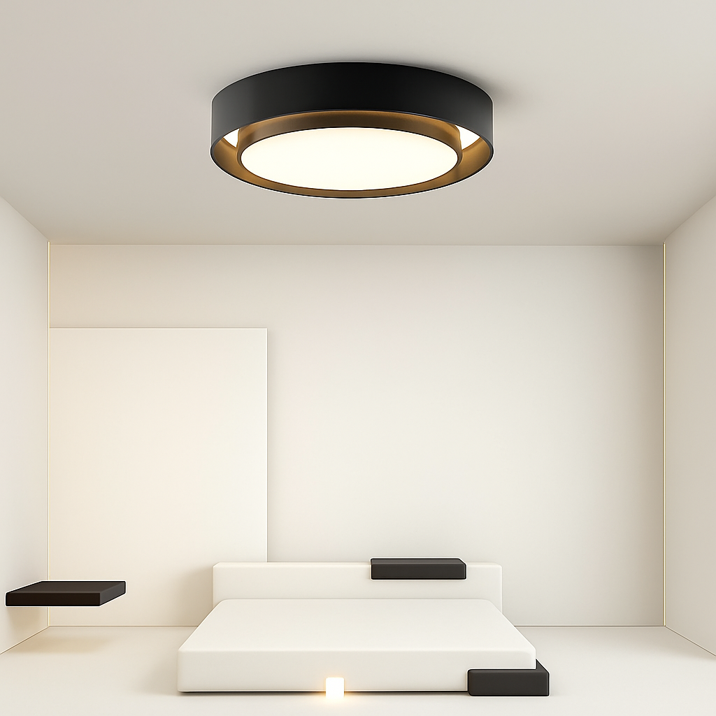 Novera Modern Round LED Ceiling Lamp for Elegant Stylish Interiors