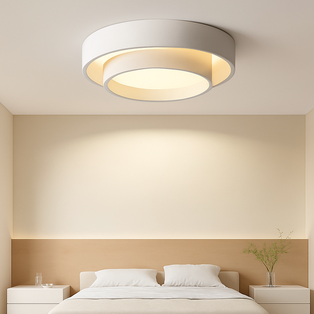 Novera Modern Round LED Ceiling Lamp for Elegant Stylish Interiors