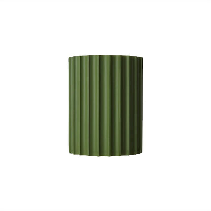 Fern Curve Green Wall Sconce with 2-Light Resin Design