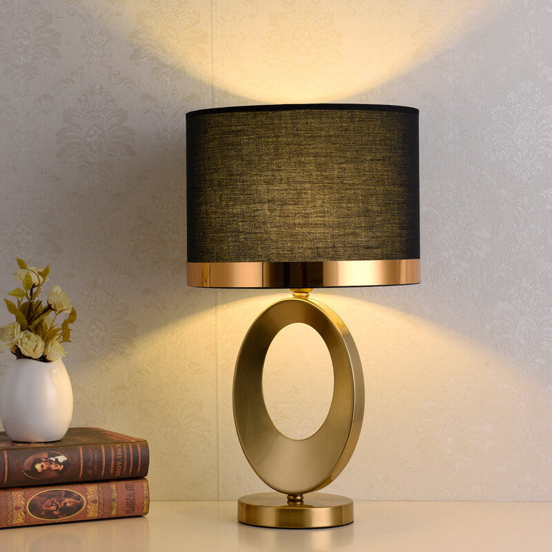 Studio Trim Table Lamp with Fabric Shade for Cosy Rooms