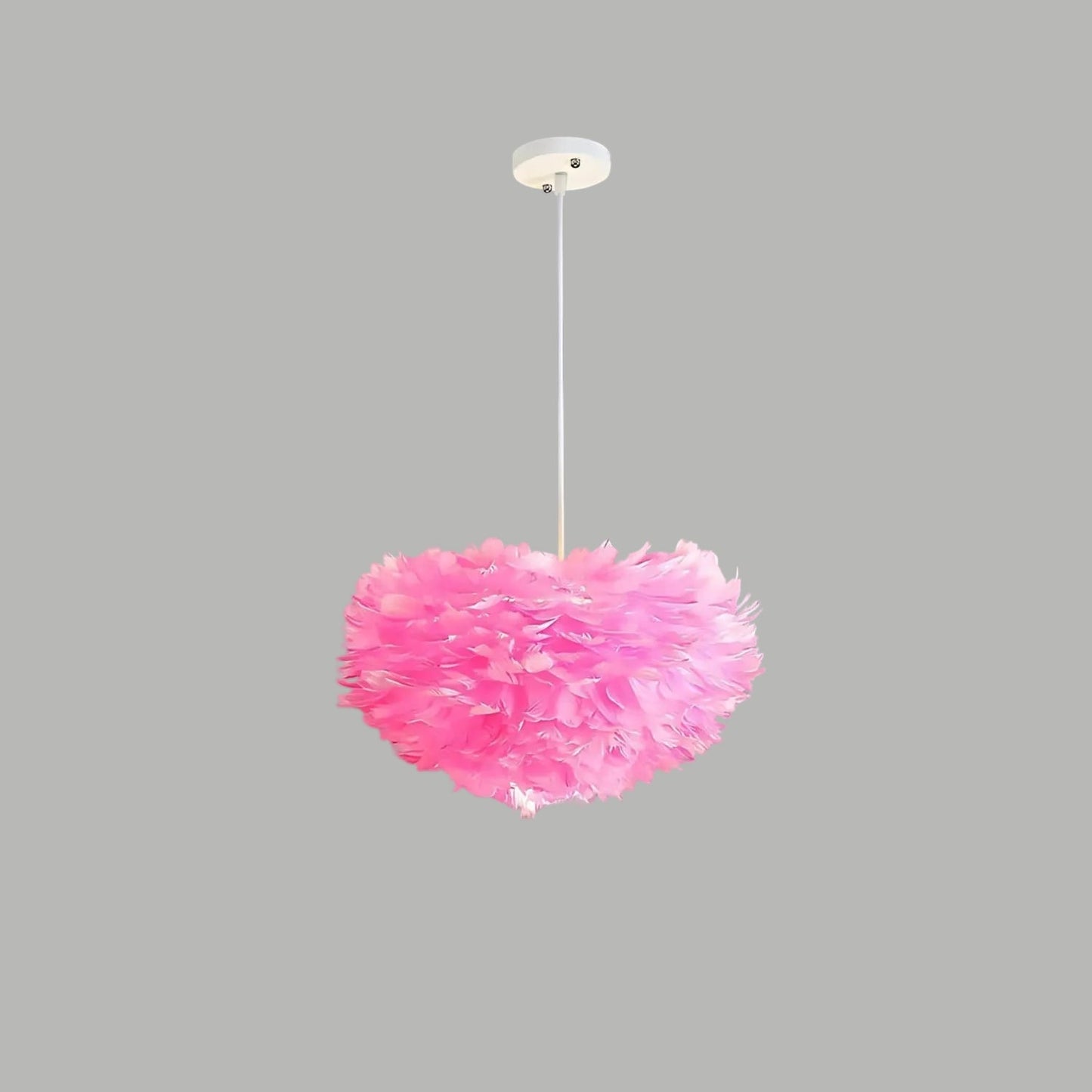 Cloud Plume Feather Chandelier with Adjustable Modern Room Lighting