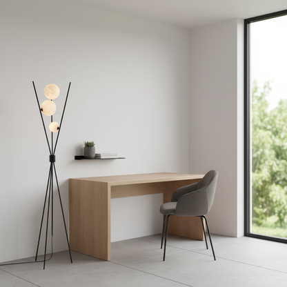 Moonlight Elegance - LED Floor and Table Lamp