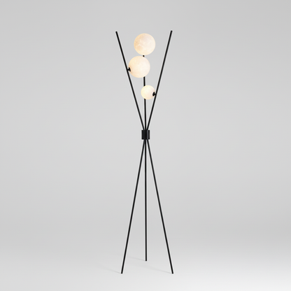 Moonlight Elegance - LED Floor and Table Lamp