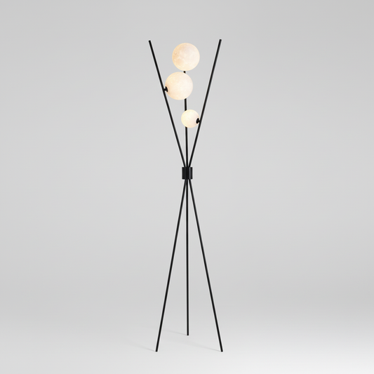 Moonlight Elegance | LED Floor and Table Lamp