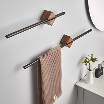 Aurevon Wall-Hanging Towel Rack – Space-Saving Storage for Modern Homes