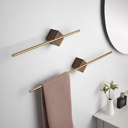 Aurevon Wall-Hanging Towel Rack – Space-Saving Storage for Modern Homes