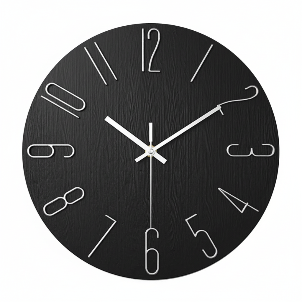 Aurum Modern Wall Clock – Elegant Minimalist Home Decor Piece