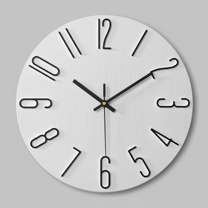 Aurum Modern Wall Clock – Elegant Minimalist Home Decor Piece