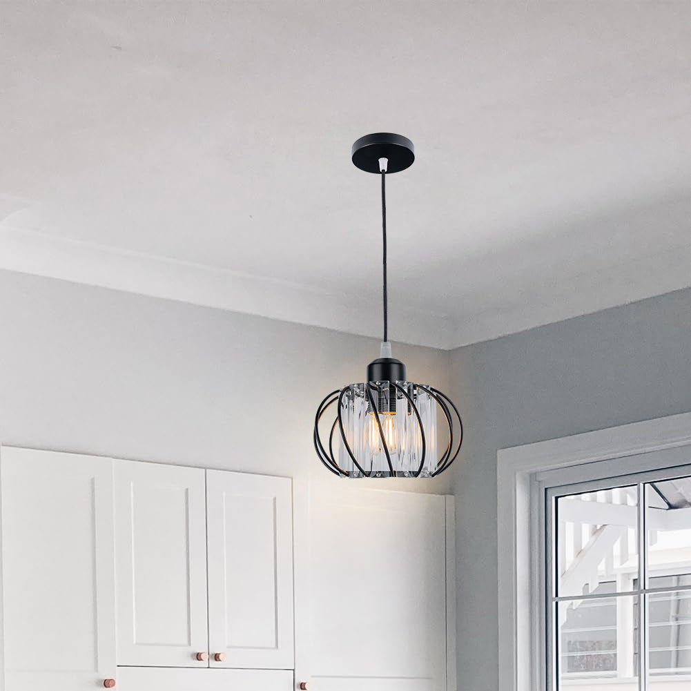 Toble Nordic Glass Pendant Light – Modern Ceiling Fixture for Stylish Hallways