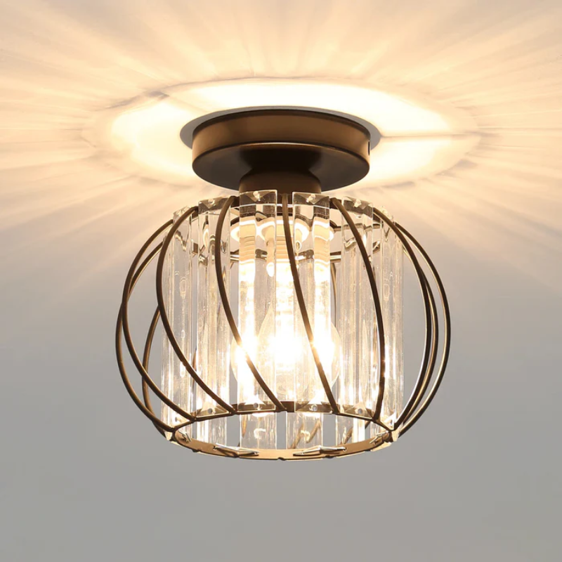 Toble Nordic Glass Pendant Light – Modern Ceiling Fixture for Stylish Hallways