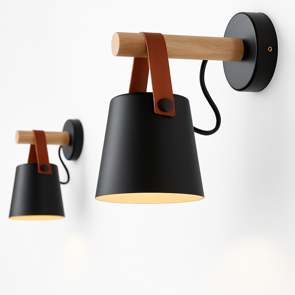 Nordhaven Modern Wooden Bathroom Wall Light for Soft Cosy Lighting