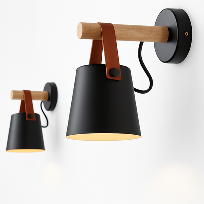 Nordhaven Modern Wooden Bathroom Wall Light for Soft Cosy Lighting