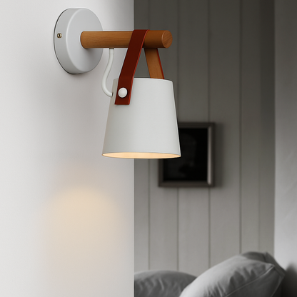 Nordhaven Modern Wooden Bathroom Wall Light for Soft Cosy Lighting