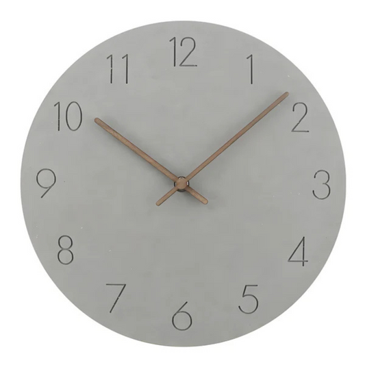 Elyra Modern Wall Clock Decor – Minimalist Wooden Silent Design
