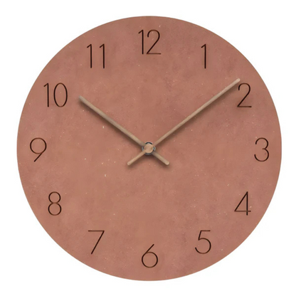 Elyra Modern Wall Clock Decor – Minimalist Wooden Silent Design