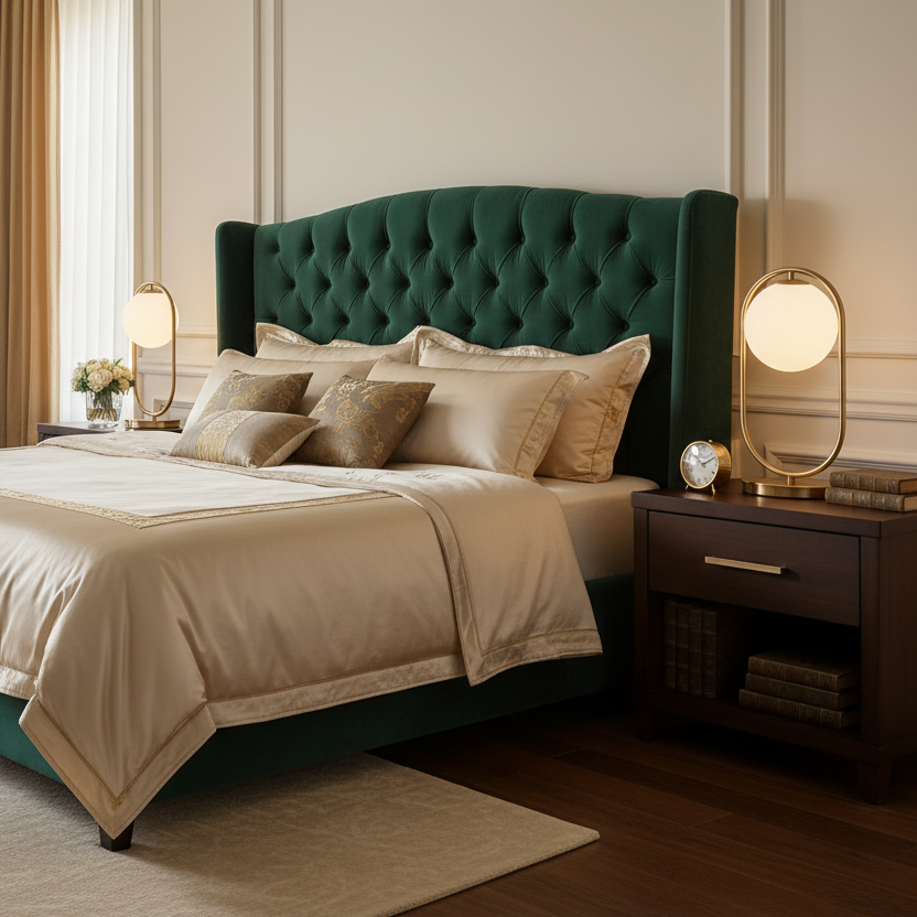 Alivara Modern Gold Table Lamp – Stylish Glass Ball Design for Elegant Home Decor