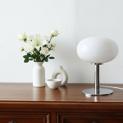 Valtera Retro Glass Table Lamp with Warm Ambient Bedroom Lighting