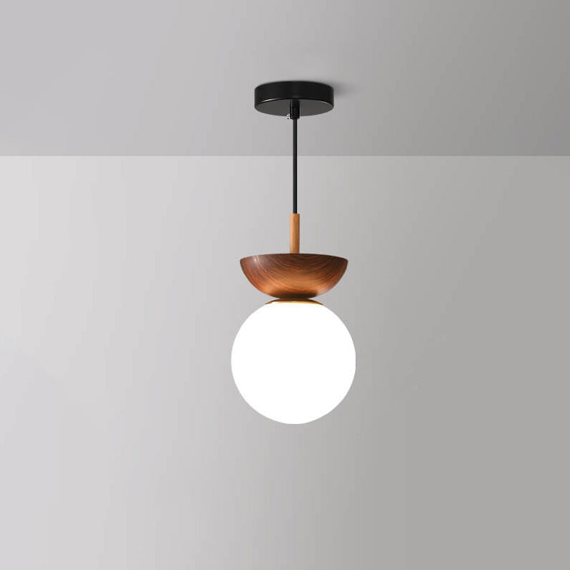 Ovalo Modern Minimalist Ceiling Light – Elegant Glass Iron Design for Stylish Interiors