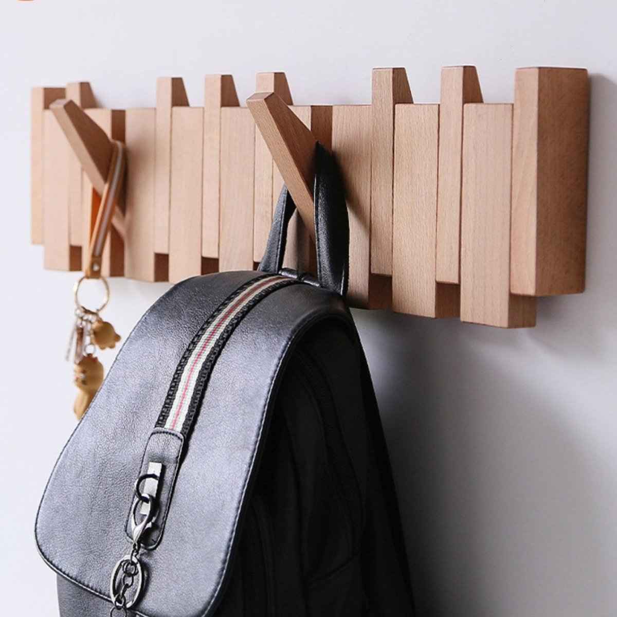 Armonia Elegant Wooden Coat Rack – Handcrafted Stylish Storage Solution