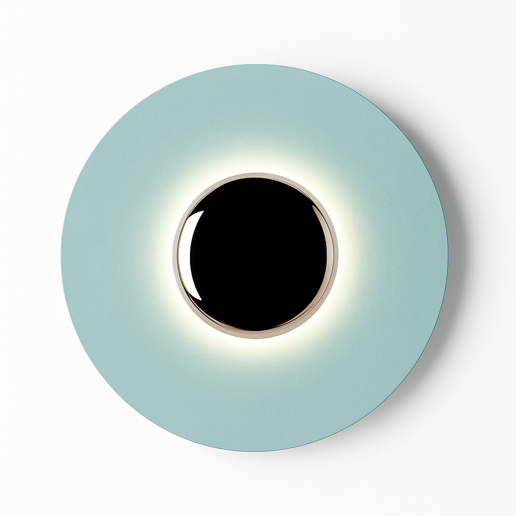 Nino Modern Wall Light – Stylish Disc Sconce for Cozy Indoor Ambiance