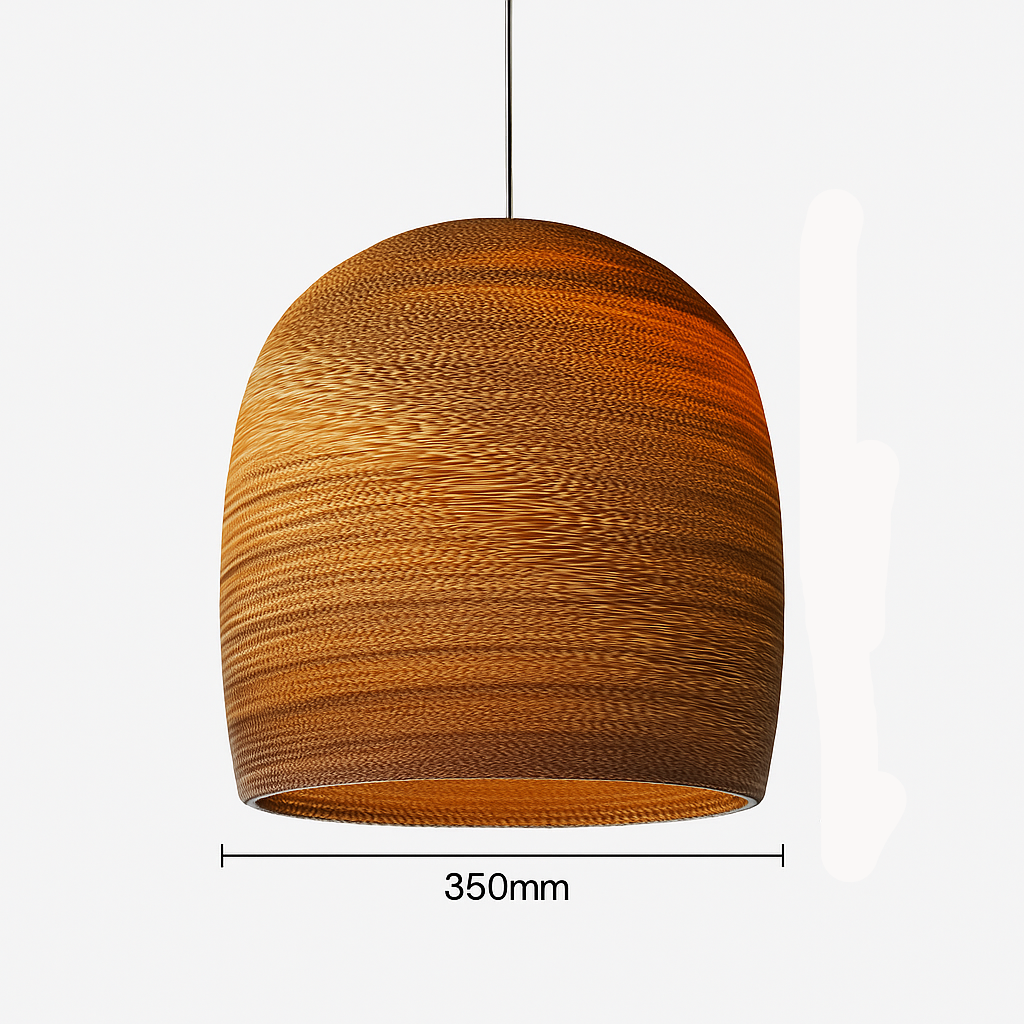 Avenra Japandi Pendant Light – Minimalist Design for Warm Ambient Lighting