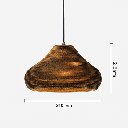 Avenra Japandi Pendant Light – Minimalist Design for Warm Ambient Lighting