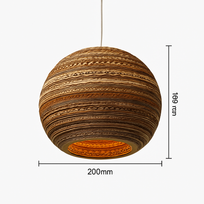 Avenra Japandi Pendant Light – Minimalist Design for Warm Ambient Lighting