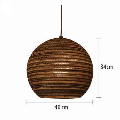 Avenra Japandi Pendant Light – Minimalist Design for Warm Ambient Lighting