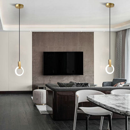 Raxen Modern Pendant Light – Sleek Metal Design for Kitchen Illumination