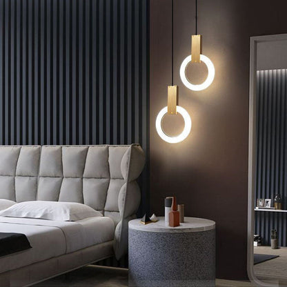 Raxen Modern Pendant Light – Sleek Metal Design for Kitchen Illumination