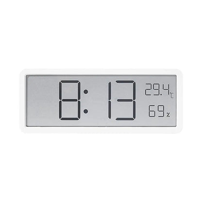 Orvian Modern Digital Wall Clock with Temperature Humidity Display
