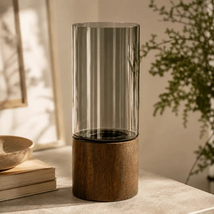 Reno Retro Decorative Vase – Minimalist Glass Design for Elegant Home Decor
