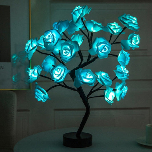 Bloom Branch LED Table Lamp with USB Battery Power