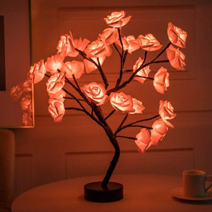 Bloom Branch LED Table Lamp with USB Battery Power