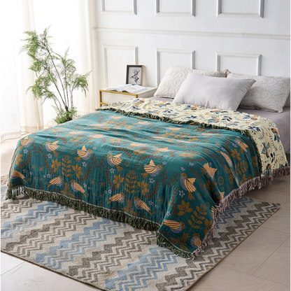 Arvenna Boho Throw Blanket – Lightweight Decorative Home Comfort for Stylish Interiors