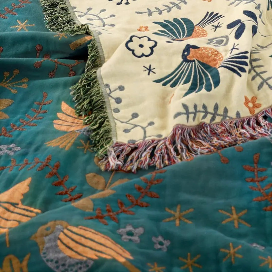 Arvenna Boho Throw Blanket – Lightweight Decorative Home Comfort for Stylish Interiors