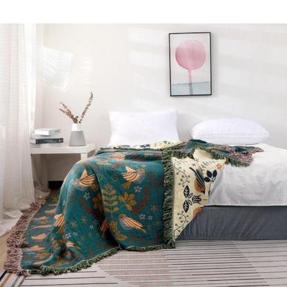 Arvenna Boho Throw Blanket – Lightweight Decorative Home Comfort for Stylish Interiors