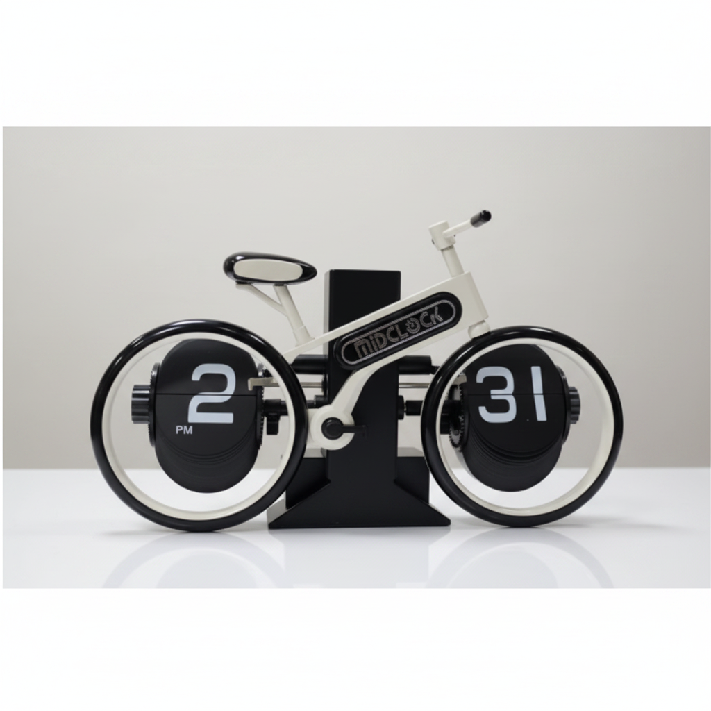 Chronix Decorative Bicycle Clock – Creative Retro Design for Unique Gifting
