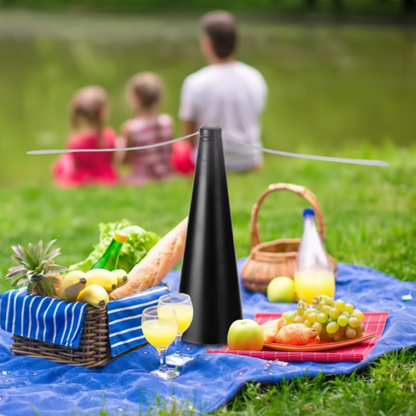 Eli Table Fan Insect Repeller – Reflective Blades for Safe Outdoor Dining
